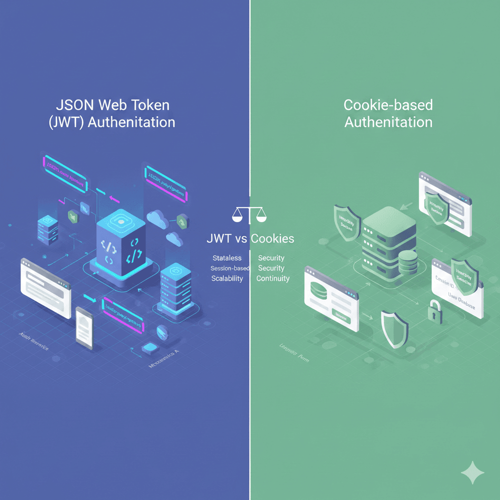 Security padlock and digital authentication concept